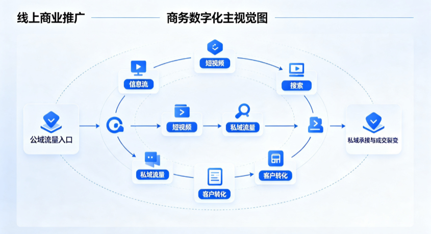 青秀区线上商业推广怎么做？全域流量闭环搭建与低成本转化实战指南